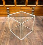 Max Sauze bijzettafel 30x30x30 70s design, Minder dan 55 cm, Rond, Zo goed als nieuw, Ophalen