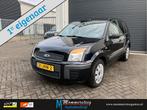 Ford Fusion 1.4-16V Airco 1e Eig., Voorwielaandrijving, Zwart, Origineel Nederlands, Euro 4