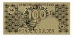 Nederland 100 gulden 1992 Steenuil verguld, Postzegels en Munten, Bankbiljetten | Nederland, Ophalen of Verzenden, 100 gulden