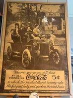Oud emaille cocacola reclamebord, Antiek en Kunst, Antiek | Emaille, Ophalen of Verzenden