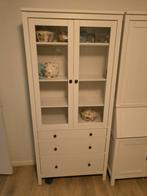 Ikea hemnes vitrine kast, Huis en Inrichting, Kasten | Vitrinekasten, Ophalen, 50 tot 100 cm, Zo goed als nieuw, 150 tot 200 cm