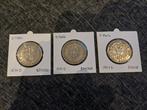 Set 3 Stuks 5 Mark Bayern Duitsland Zilver, Ophalen of Verzenden, Duitsland, Setje, Zilver