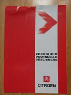 Citroen ZX  folder, Ophalen of Verzenden, Gelezen, Citroën