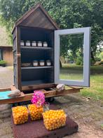 Jam, boeketjes bloemen, rabarberplantjes, verse mirabellen., Ophalen of Verzenden