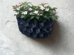 Moderne Geometrische Wandpot. Uniek 3d geprint design, Ophalen of Verzenden, Zo goed als nieuw, Rond, Minder dan 25 cm