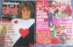 oud blad: Handwerken Steek / Libelle met Barbiepatronen, Verzamelen, Tijdschriften, Kranten en Knipsels, Ophalen of Verzenden