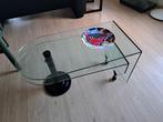 Glazen Salontafel, 50 tot 100 cm, Zo goed als nieuw, Glas, Modern
