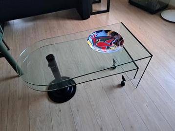 Glazen Salontafel beschikbaar voor biedingen
