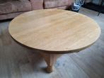 Mooie eikenhouten ronde tafel, Ophalen, Gebruikt, 100 tot 150 cm, Landelijk