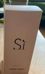 Vrijwel nieuwe fles Giorgio Armani Si eau de parfum 50ml, Sieraden, Tassen en Uiterlijk, Uiterlijk | Parfum, Ophalen of Verzenden