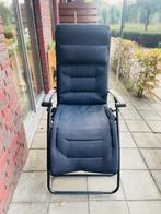 Lafuma RSX XL Clip Aircomfort Relaxstoel Zwart, Ophalen, Gebruikt, Campingstoel