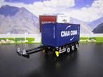 Wsi 04-2083 CMA CGM 20FT Container & 03-1010 Chassis