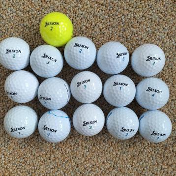 16 mooie Srixon golfballen te koop  beschikbaar voor biedingen