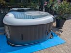 Automatisch opblaasbare jacuzzi 4 personen, Tuin en Terras, Bubbelbaden en Hottubs, Ophalen, Zo goed als nieuw, Grondzeil, Opblaasbaar