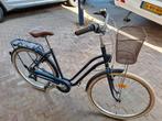 ELOPS stadsfiets 520 donkerblauw, Overige merken, Versnellingen, Ophalen of Verzenden, Zo goed als nieuw