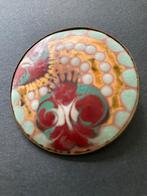 Broche emaille, Ophalen of Verzenden, Gebruikt, Koper