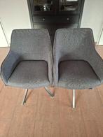 draaibare eetstoelen, 2 stuks, Huis en Inrichting, Stoelen, Ophalen, Gebruikt, Twee