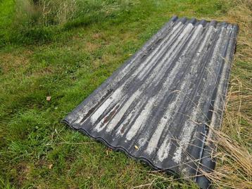 Vezelcement dakplaten / golfplaten  beschikbaar voor biedingen