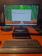 HP ProDesk 400 G4 (1JJ60EA#ABD) + Monitor HP 24o (X0J60AA), Computers en Software, Desktop Pc's, Ophalen, 8 GB, HP Desktop, SSD