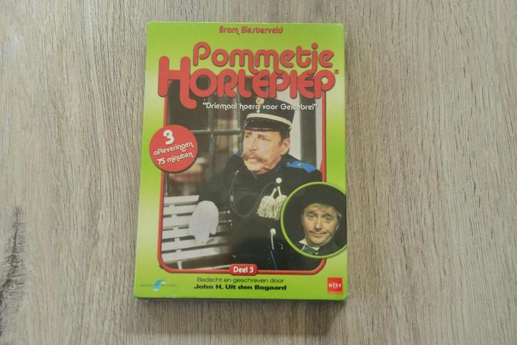 POMMETJES HORLEPIEP - Driemaal Hoera voor Geitebrei deel 3, Cd's en Dvd's, Dvd's | Tv en Series, Zo goed als nieuw, Komedie, Alle leeftijden