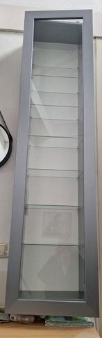 Ikea vitrinekast zonder verlichting., Huis en Inrichting, Kasten | Vitrinekasten, Ophalen, Zo goed als nieuw, 25 tot 50 cm, Minder dan 50 cm