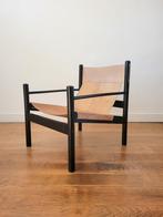 Vintage sling chair van Abel Gonzalez 1960, Ophalen, Gebruikt, Minder dan 75 cm, Hout