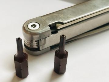 Disassembly BIT KIT 5 star torx Leatherman OLD Wave, sidecli beschikbaar voor biedingen