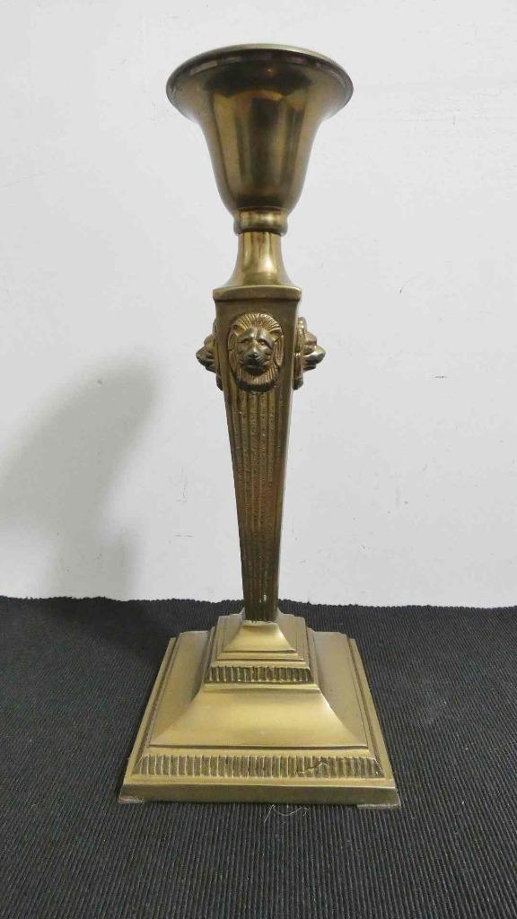 Oude Kandelaar [1124], Antiek en Kunst, Antiek | Kandelaars, Koper of Brons, Ophalen