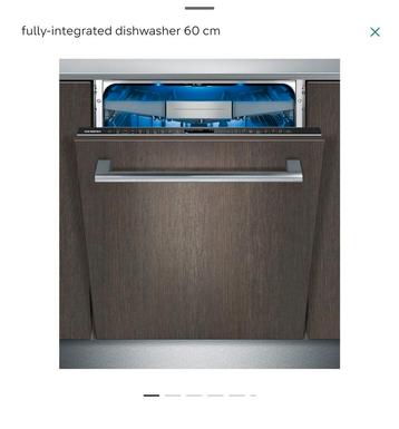 Siemens Zeolith sn678x36te inbouw vaatwasser defect beschikbaar voor biedingen