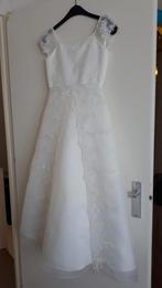 Communie/ bruidsmeisjes jurk size 10, Kleding | Dames, Trouwkleding en Trouwaccessoires, Bruidsmeisjeskleding, Wit, Zo goed als nieuw