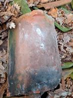 Oude Holle Dakpannen Rood/Blauw Gesmoord - Diverse Partijen, Ophalen, Gebruikt, Steen of Klei, 15 m² of meer