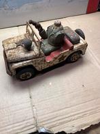 Antieke Jeep met Soldaat - Restauratieproject, Ophalen of Verzenden