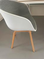 3x HAY kuipstoel AAC wit met kvadrat bekleding, Huis en Inrichting, Stoelen, Ophalen, Overige kleuren, Drie, Zo goed als nieuw