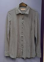 Studio Anneloes travelstof blouse blauwe print maat M 49989