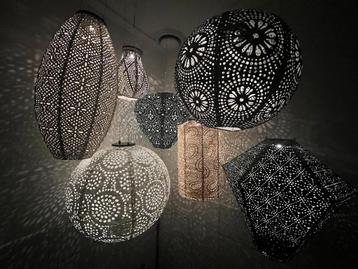 Solar buiten lampionnen met motief voor in de tuin beschikbaar voor biedingen