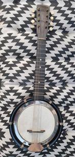 Vintage Mandoline Banjo - 8 Snaren, Ophalen of Verzenden, Gebruikt, Mandolinebanjo