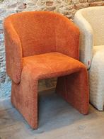 Teddy boucle fauteuil copper of wit NIEUW, Ophalen of Verzenden, Nieuw, Stof