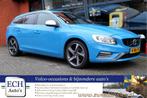 Volvo V60 T4 180 pk R-Design Rebel Blue Dealer o.h., Voorwielaandrijving, 4 cilinders, Met garantie (alle), Origineel Nederlands