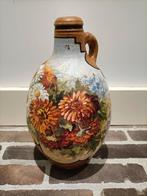 Gesigneerde geschilderde antieke kruik. Vintage vaas. 1932, Antiek en Kunst, Ophalen