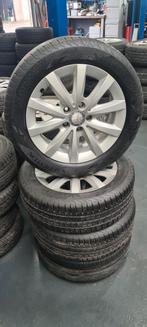 16 inch LM velgen met All Season banden - Mercedes A Klasse, Gebruikt, 16 inch, Banden en Velgen, Ophalen of Verzenden
