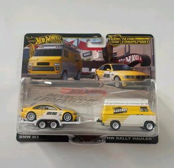 Hot Wheels BMW M3 Legends Tour Team Transport beschikbaar voor biedingen