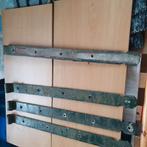 Zware scharnieren voor tuin/ garage deuren., Ophalen of Verzenden, Zo goed als nieuw, IJzer, Scharnier
