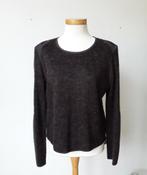 Trui Blacky Dress in bruin mt 44 wollige trui met satijnen, Bruin, Verzenden, Maat 42/44 (L), Zo goed als nieuw