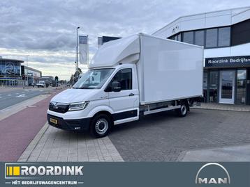 MAN TGE 3.180 incl. bak en klep lange wielbasis modeljaar 20 beschikbaar voor biedingen