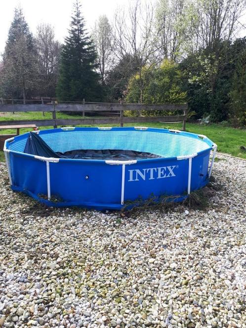 zwembad met toebehoren, Tuin en Terras, Zwembad-toebehoren, Zo goed als nieuw, Overige typen, Ophalen