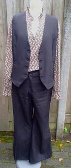 biba style broekpak 3 dlg. broek,gilet,jasje, Ophalen of Verzenden, Zo goed als nieuw, Maat 38/40 (M), Kostuum of Pak