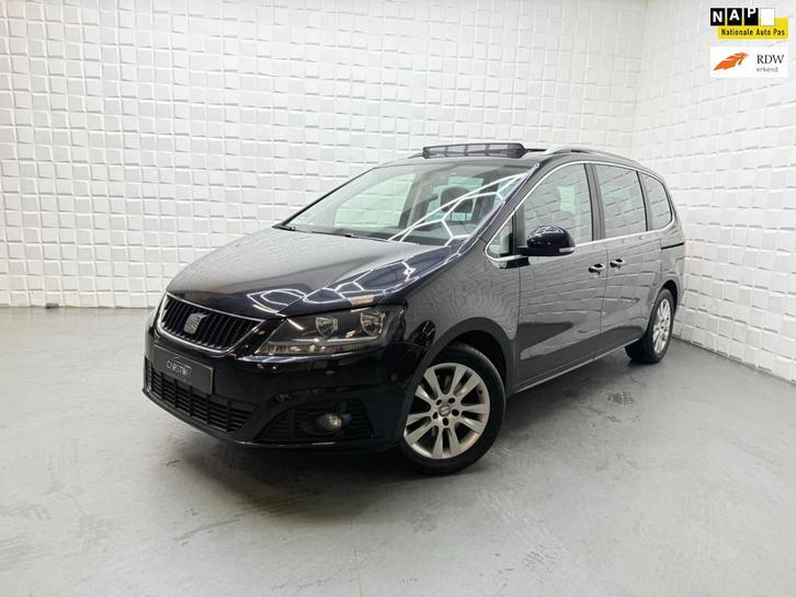 Seat Alhambra 1.4 TSI ELEK DEUREN 7 ZITS CAMERA PANO NAP, Auto's, Seat, Bedrijf, Te koop, Alhambra, ABS, Achteruitrijcamera, Airbags
