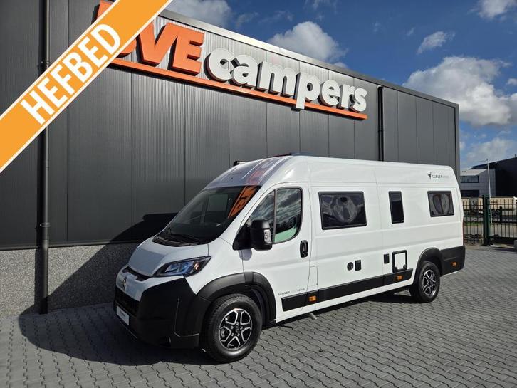 Clever Runner Active Elektrisch Hefbed Grote garage, Caravans en Kamperen, Campers, Bedrijf, tot en met 2, Buscamper of Camperbus
