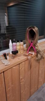 Zgan synthetische pruik, Ophalen of Verzenden, Zo goed als nieuw, Pruik of Haarverlenging