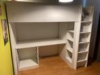 IKEA Hoogslaper met Bureau en Rode Laden, Ophalen, Gebruikt, Kast, 105 cm of meer